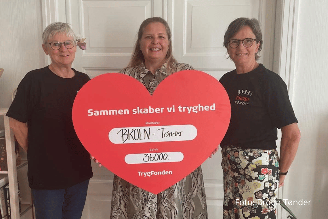 TrygFonden støtter BROEN Tønders ferielejr