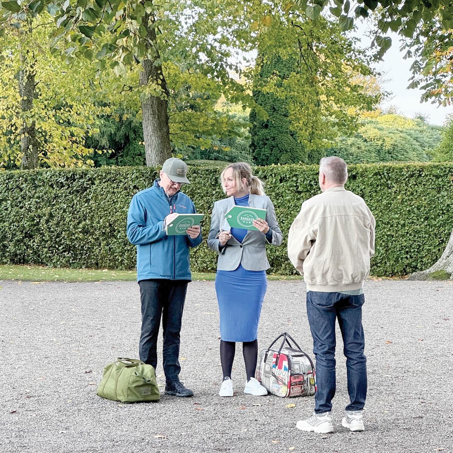 sæt pris på Danmark på besøg i marsken