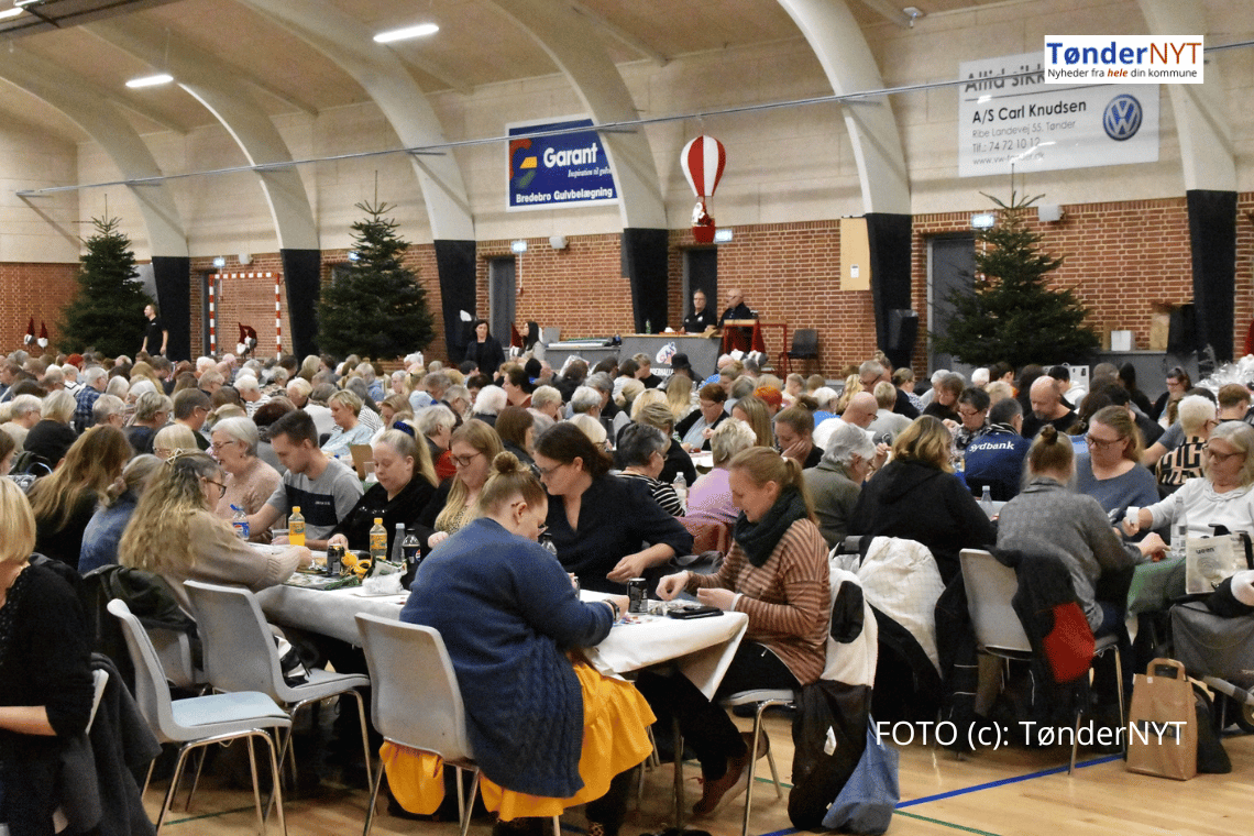 Julebyen Tønder klar med stort julebanko i Tønderhallerne