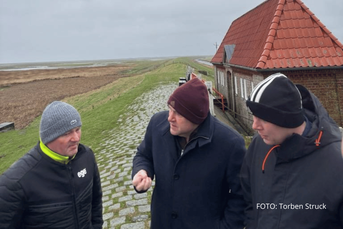Folketingsmedlem besøgte Ballum Digelaug til dialog om digesikring