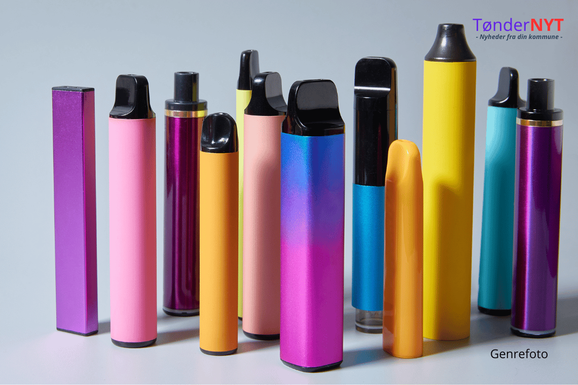 Stor fangst ved grænsen: 20.660 ulovlige puff bars beslaglagt