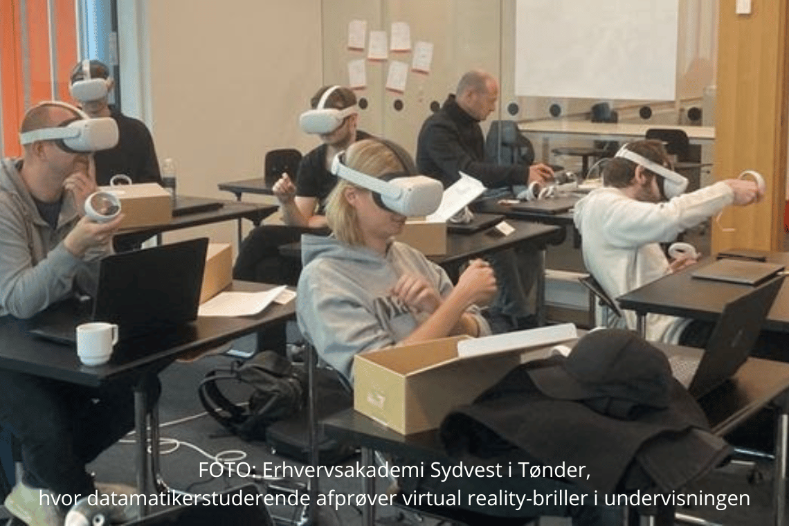 Ungdomselever udforsker virtual reality mod stress og mistrivsel