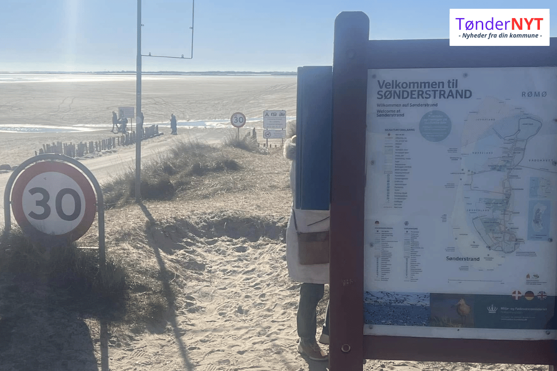 Juridisk kovending på Rømø: Behøver slet ikke tilladelse til skilte på stranden