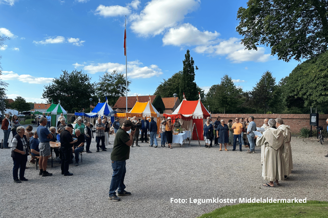 Middelalderstemning i Løgumkloster: Her skal du være fredag og lørdag