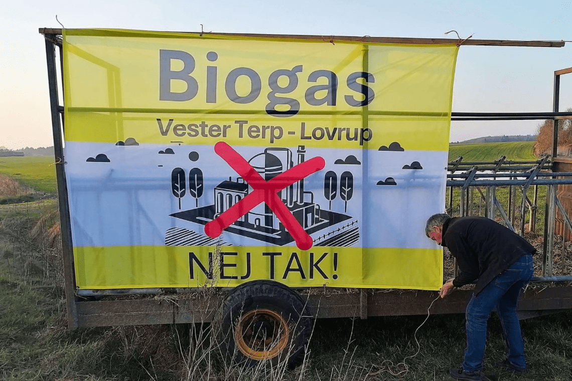 Lokal modstand mod biogasanlæg vokser