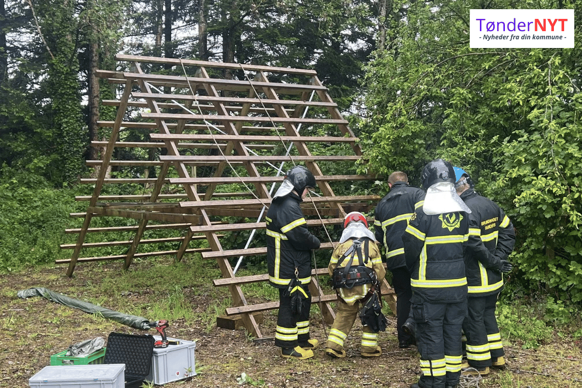 Unge i beredskab på lærerig weekend i Tønder