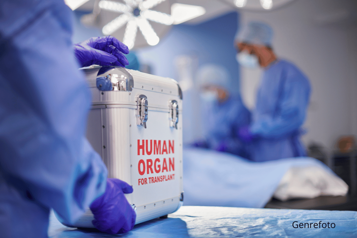 Historisk ændring i organdonation