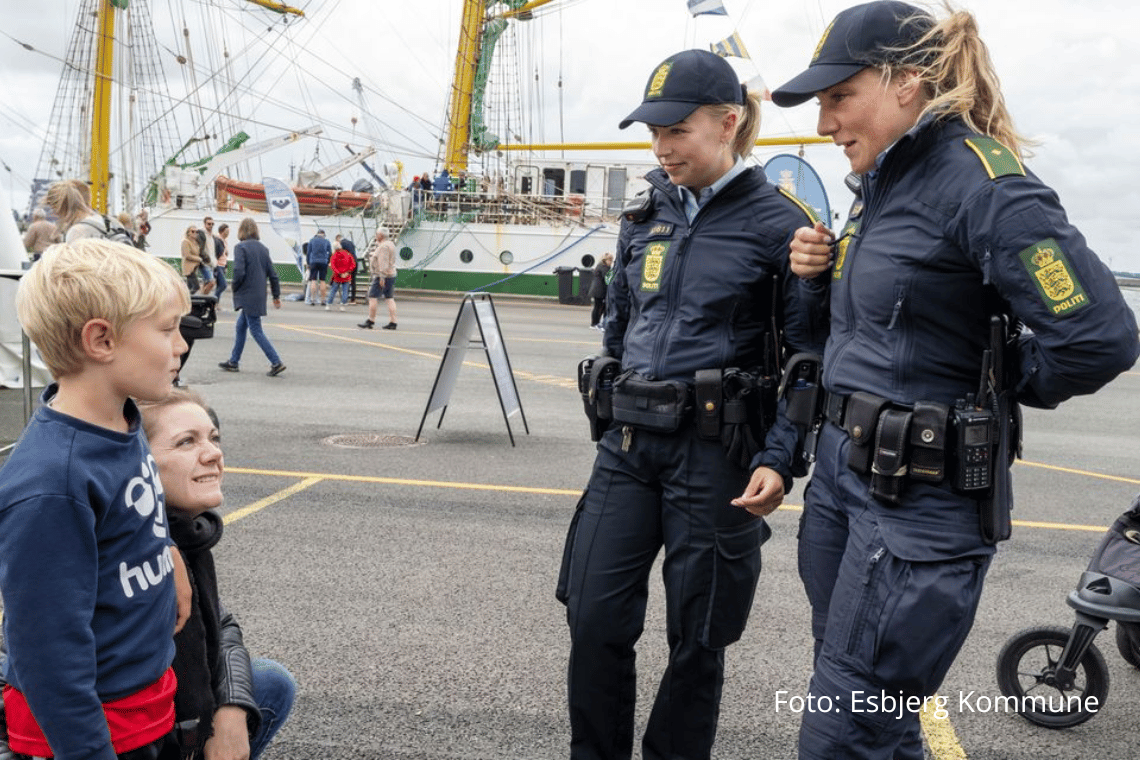 Sejlskibene strømmer til Esbjerg – og politiet er klar!