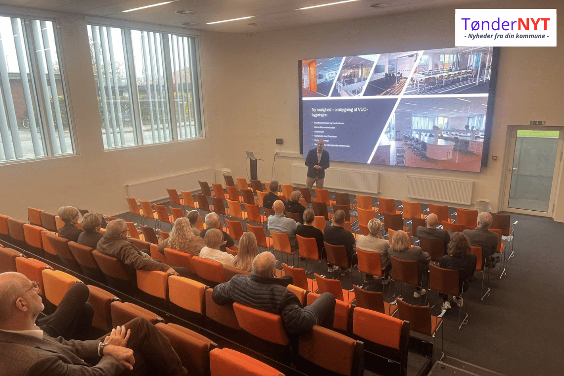 Det Blå Gymnasium Tønder indvier nye, moderne lokaler