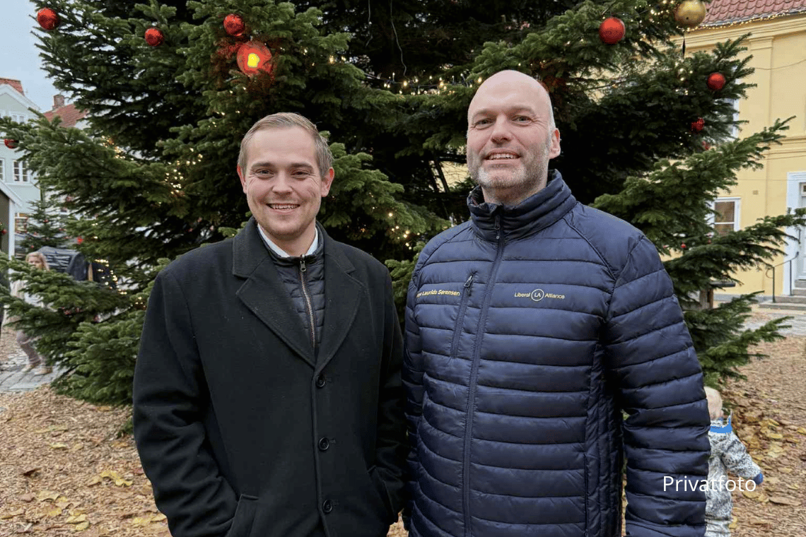 Lokal borgmesterkandidat fik besøg fra Folketinget