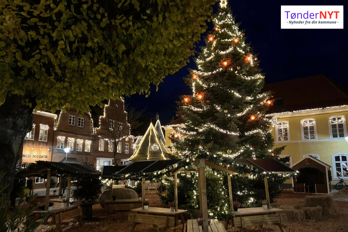 Julebyen Tønder løftes til nye højder