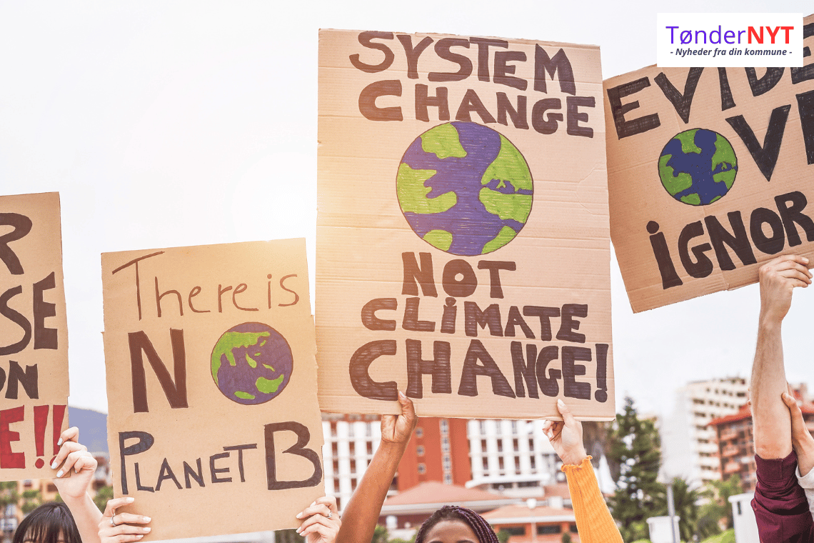 Folkets Klimamarch i Tønder: Vil gøre kommunalvalget grønnere