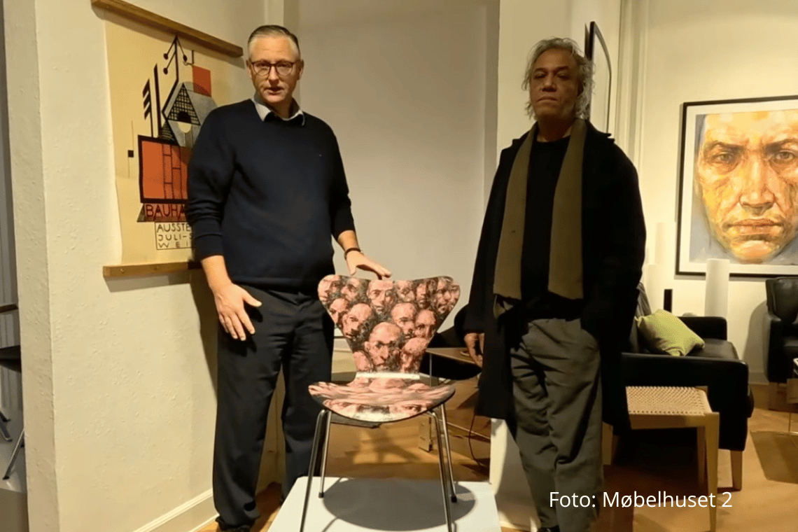 Møbelhuset 2 afholder særlig velgørenhedsauktion – hele beløbet går til Julebyen Tønder