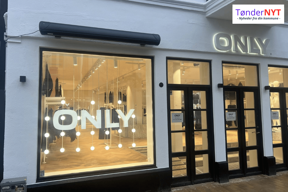 ONLY vender tilbage til Tønder – åbner ny butik i midtbyen
