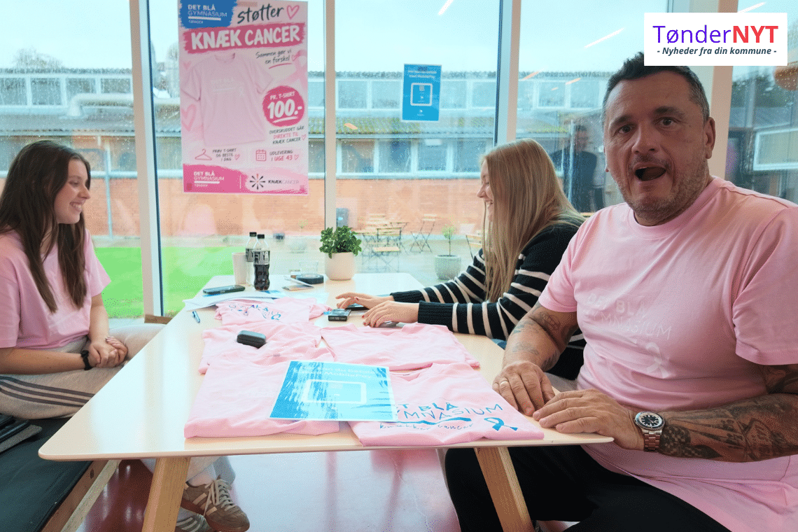 Åbent hus og Knæk Cancer på Det Blå Gymnasium Tønder