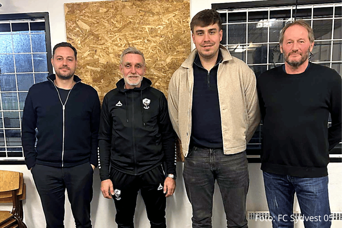 FC Sydvest 05 ruster sig til fremtiden: Nye trænere på både senior- og ungdomsholdene