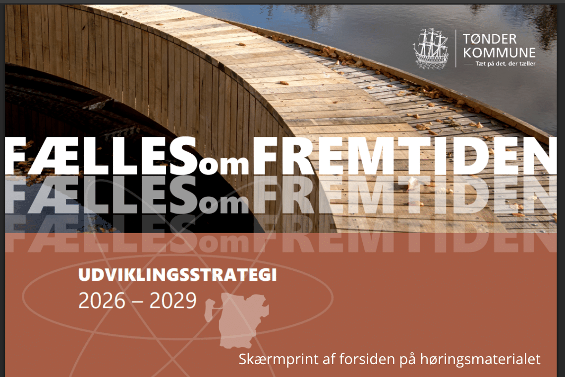 Nedtællingen er i gang: Borgerne har 13 dage til at præge Tønders nye fremtidsplan