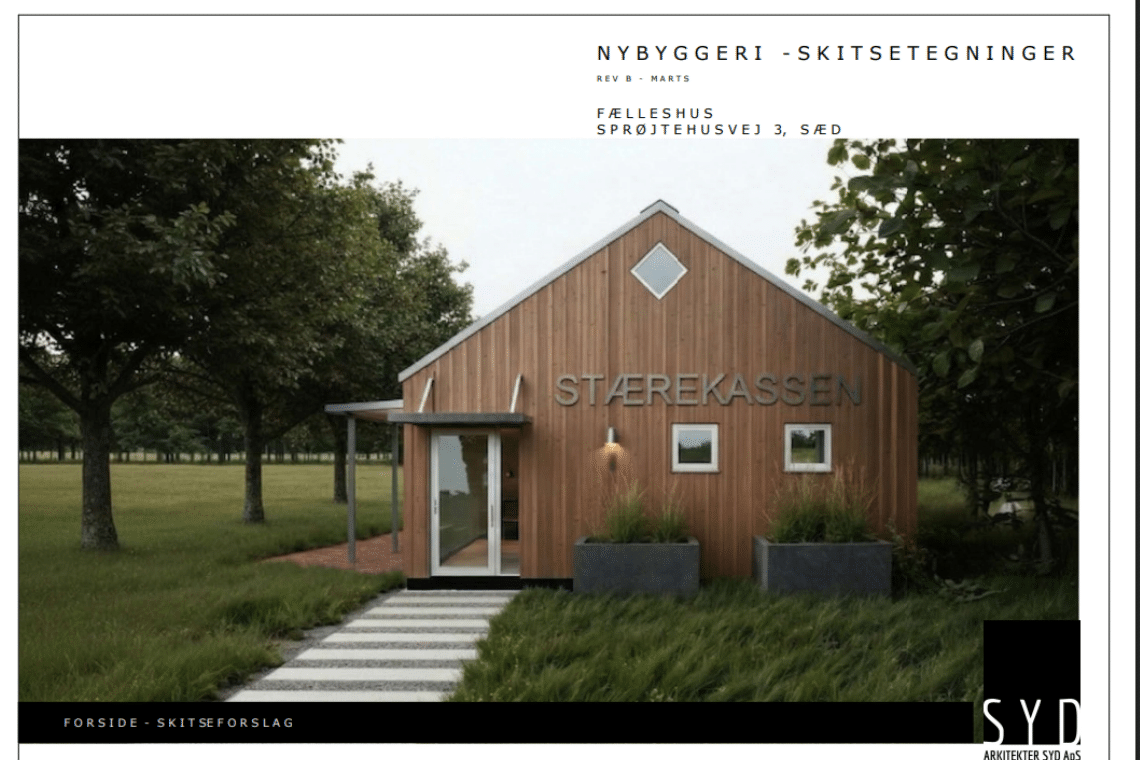 Nyt fælleshus i Sæd søger 375.000 kroner fra kommunen