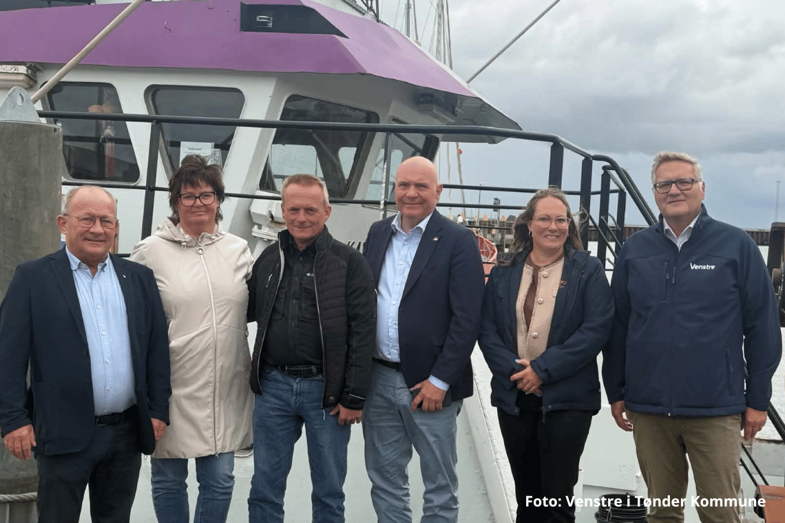 Politiske profiler mødte pressede fiskere på Rømø