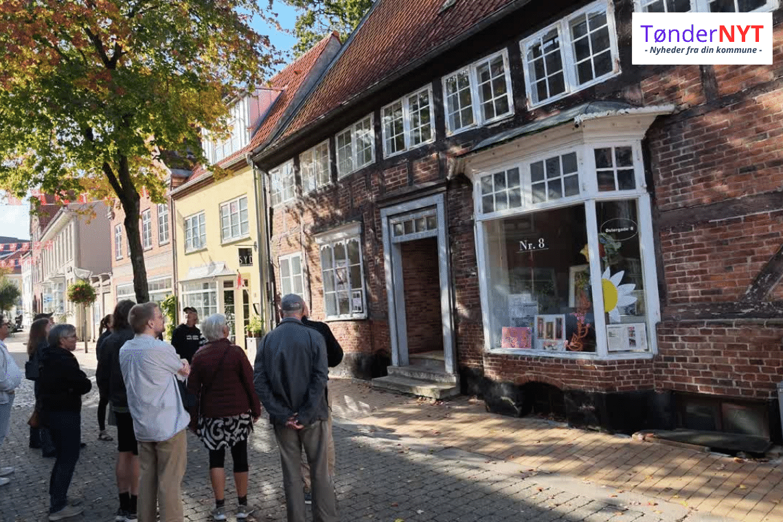 Arkitekturens Dag i Tønder så på historiske facader i Østergade, som kalder på mere beskyttelse