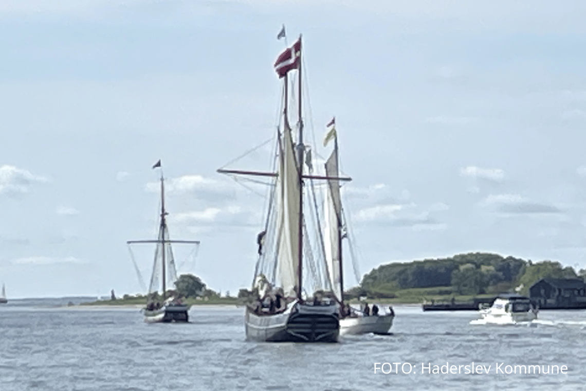 Sejlskibene vender tilbage: Haderslev gør klar til maritim folkefest i 2026