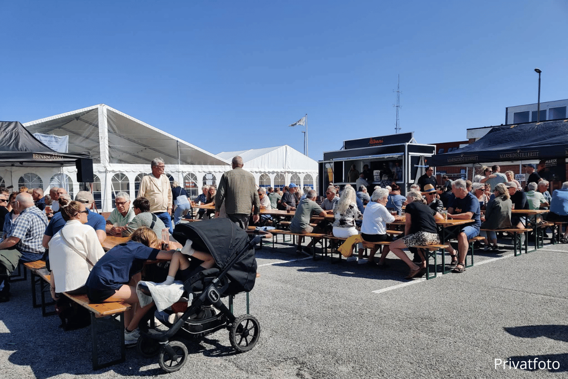 Havnefesten samlede lørdag både lokale og gæster på Rømø