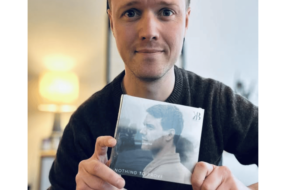 Kasper Buch fejrer nyt album i Tønder: CD-salg støtter kampen mod kræft