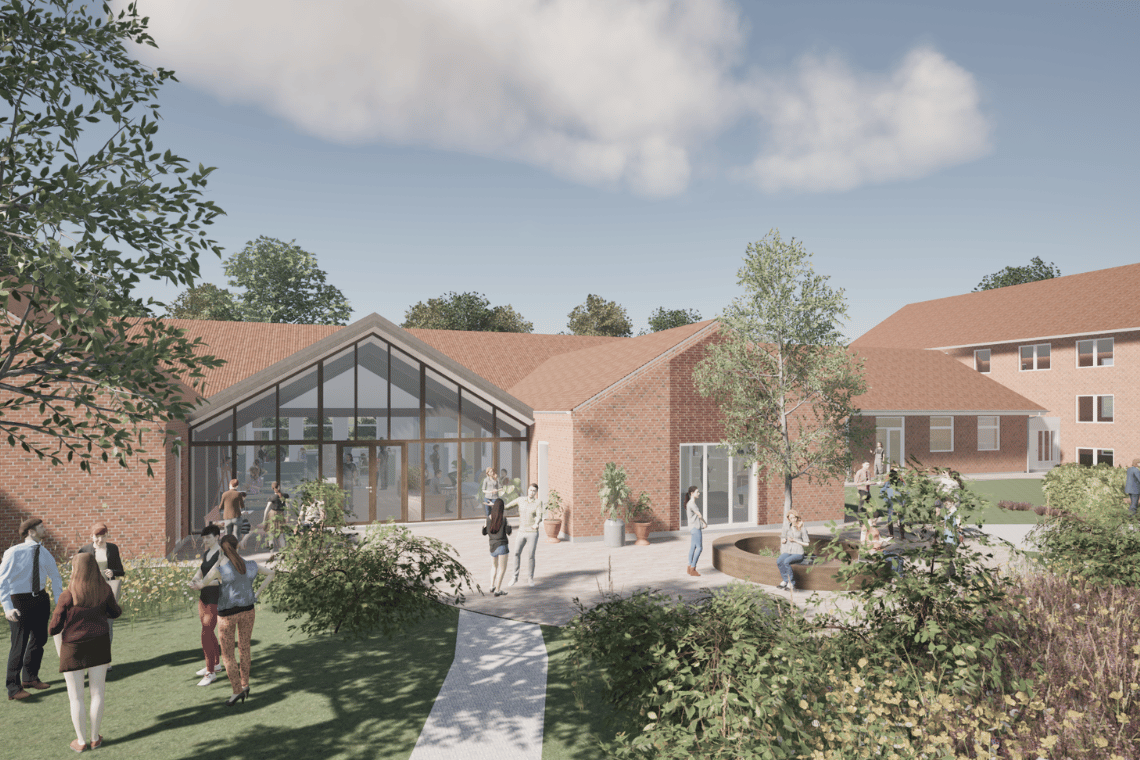 Løgumkloster Efterskole får millionstøtte: Nyt værkstedsbyggeri skal styrke praktisk undervisning