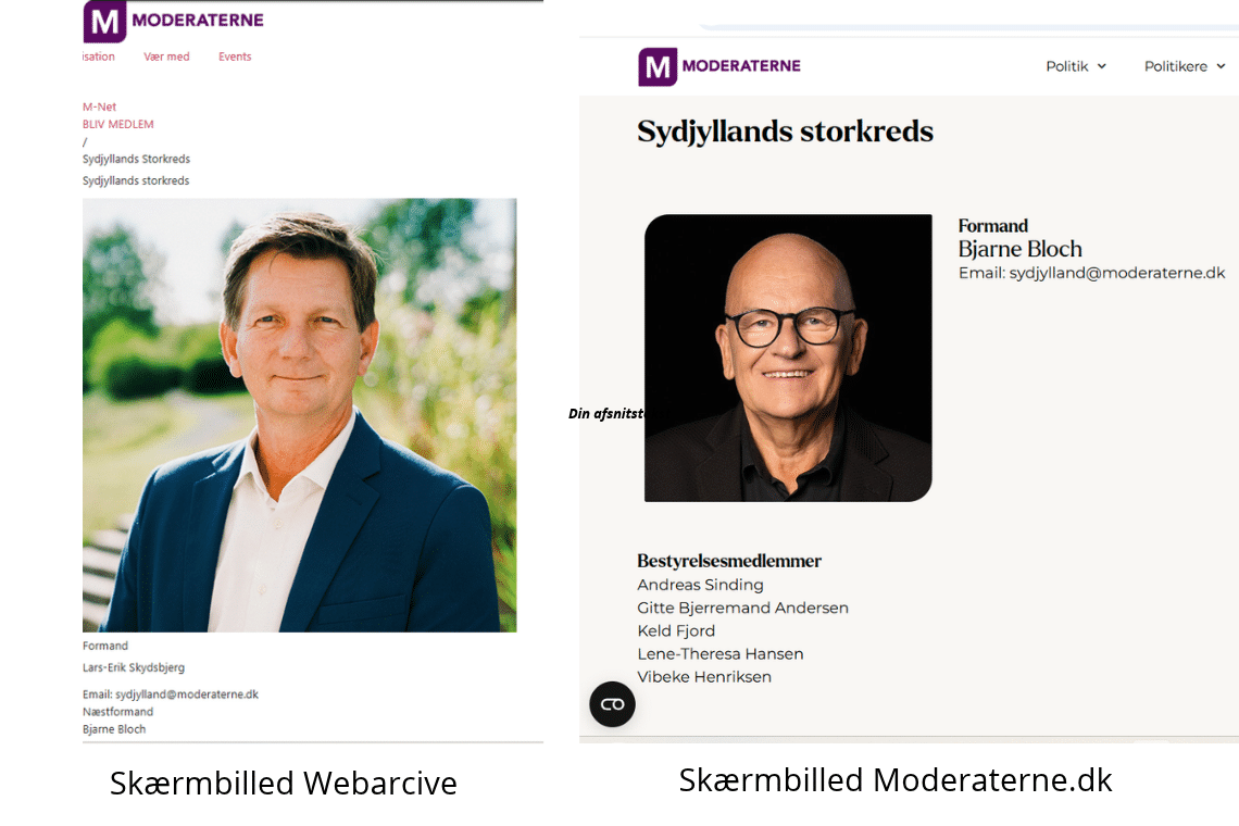 Lars-Erik Skydsbjerg træder tilbage som storkredsformand for Moderaterne