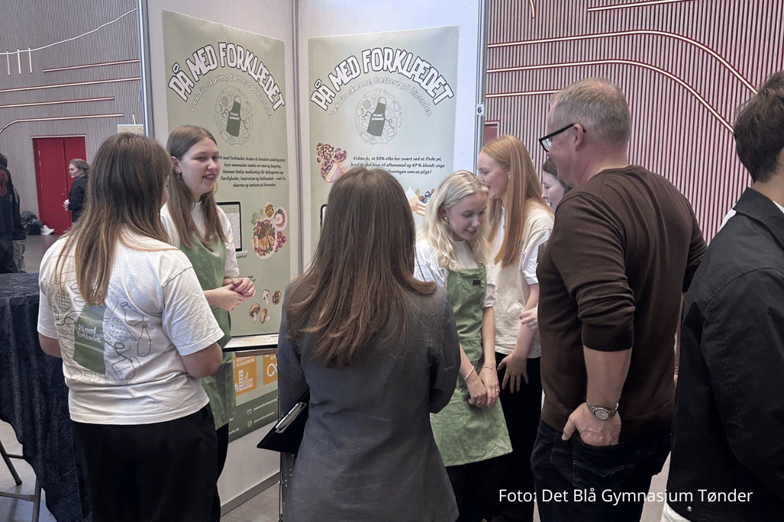 Det Blå Gymnasium Tønder i stor jubel: Elevhold klar til DM i innovation