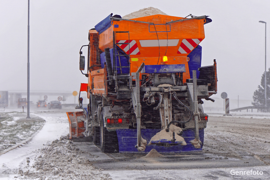 Saltvogn i grøften nord for Skærbæk: Træt chauffør sigtet efter solouheld