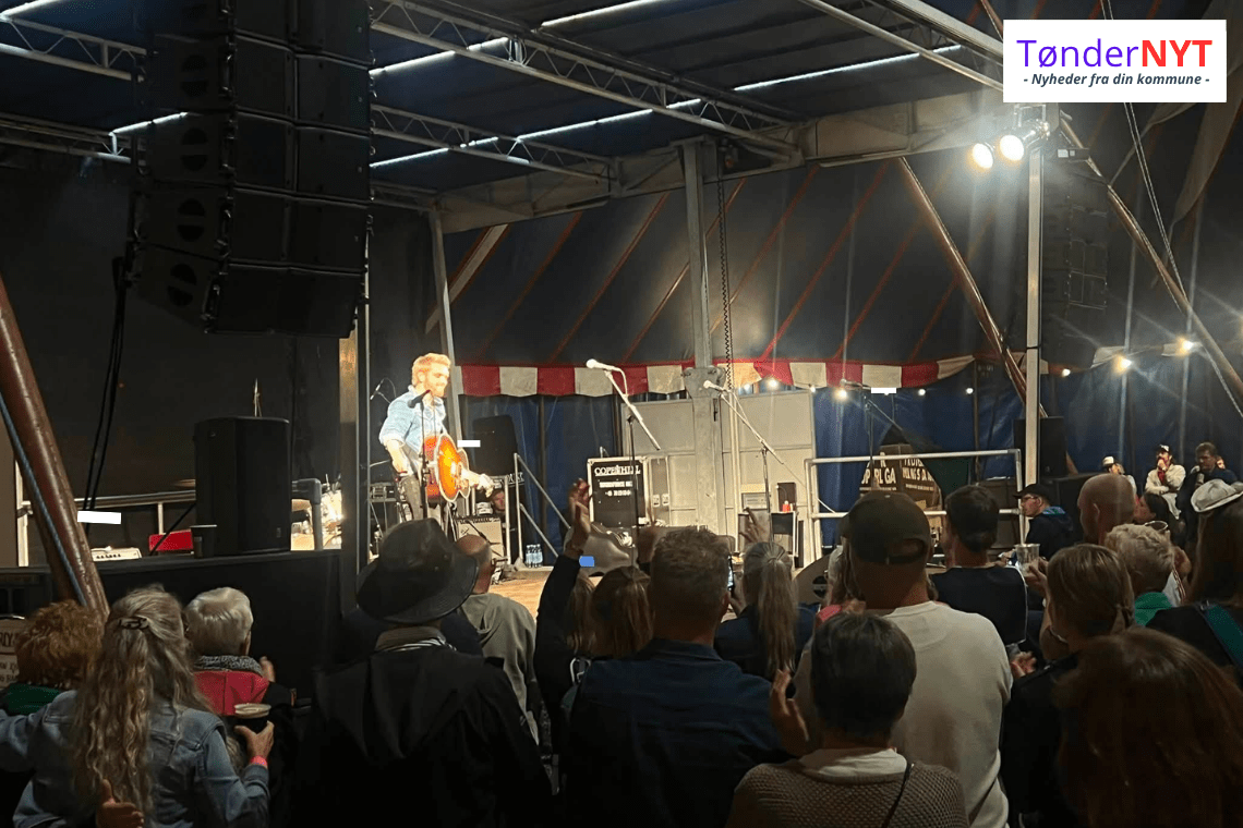 Frivillige fejret efter travle dage på Tønder Festival