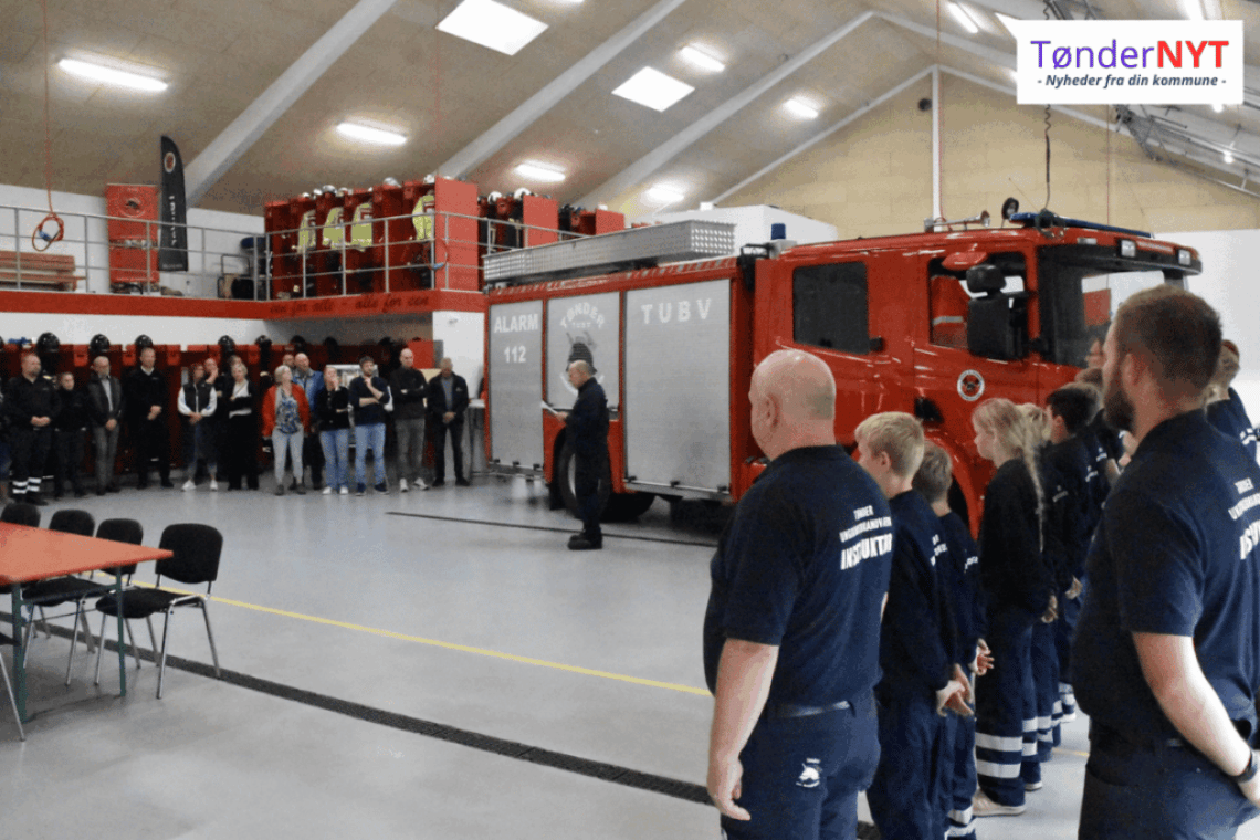 Tønder Ungdomsbrandværn søger hjælp: Ti år gamle uniformer skal udskiftes