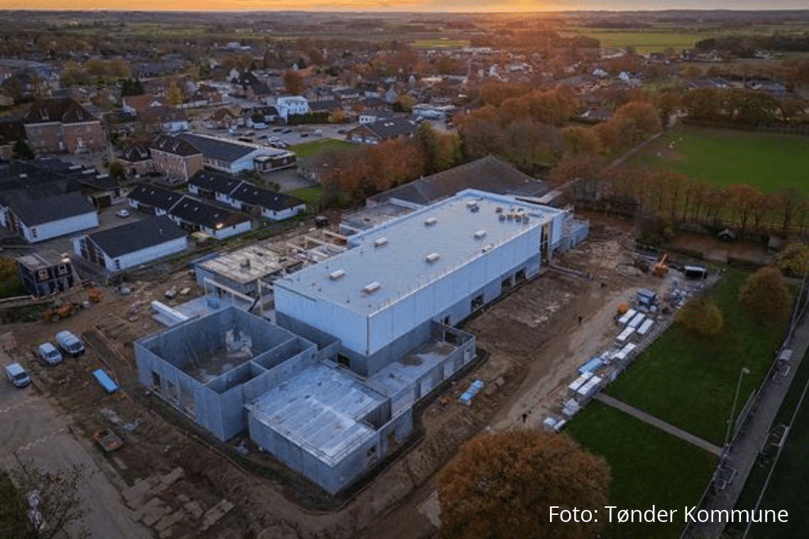 Nyt idrætscenter i Toftlund åbner dørene den 8. november