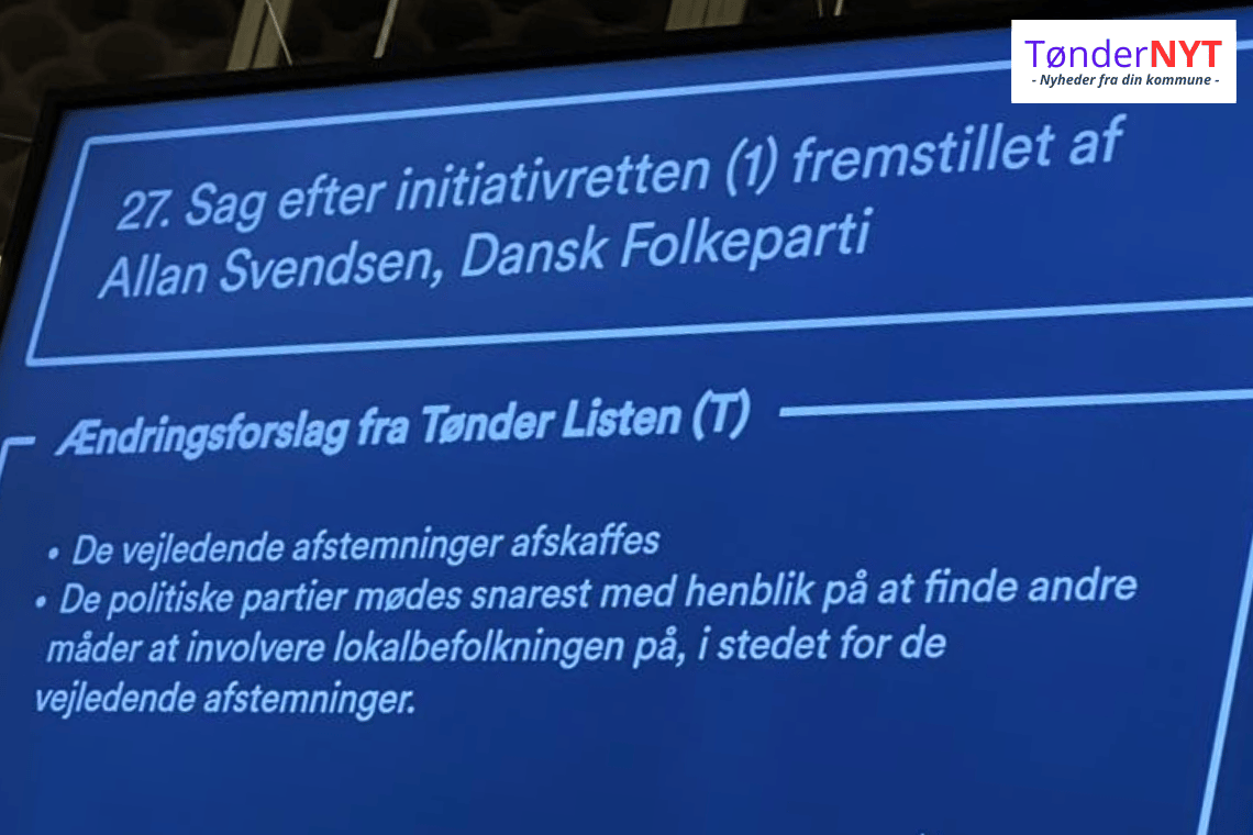 Politisk stormvejr i Tønder: Beskyldninger om ”kup” og ”skueprocesser” efter VE-beslutning